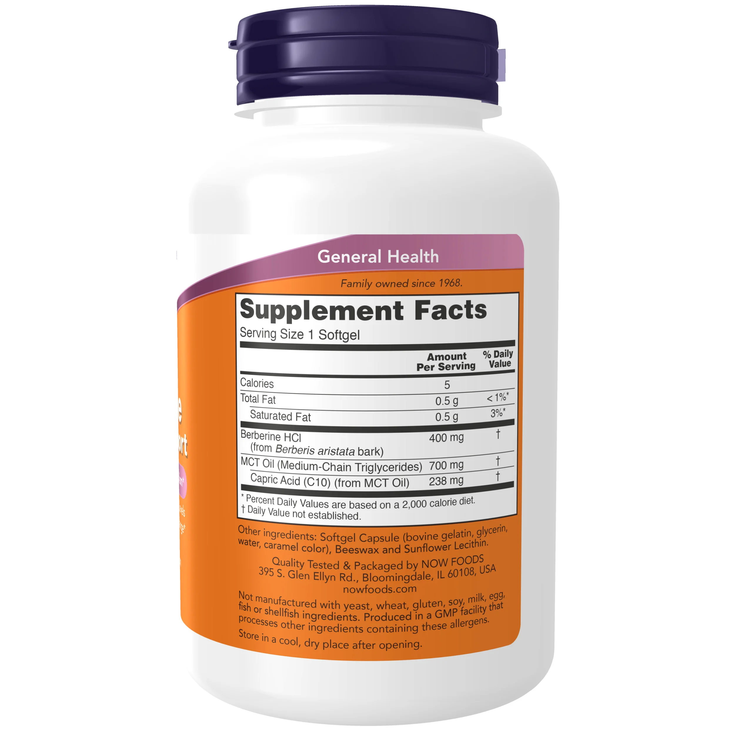 NOW Foods Berberine Glucose Support