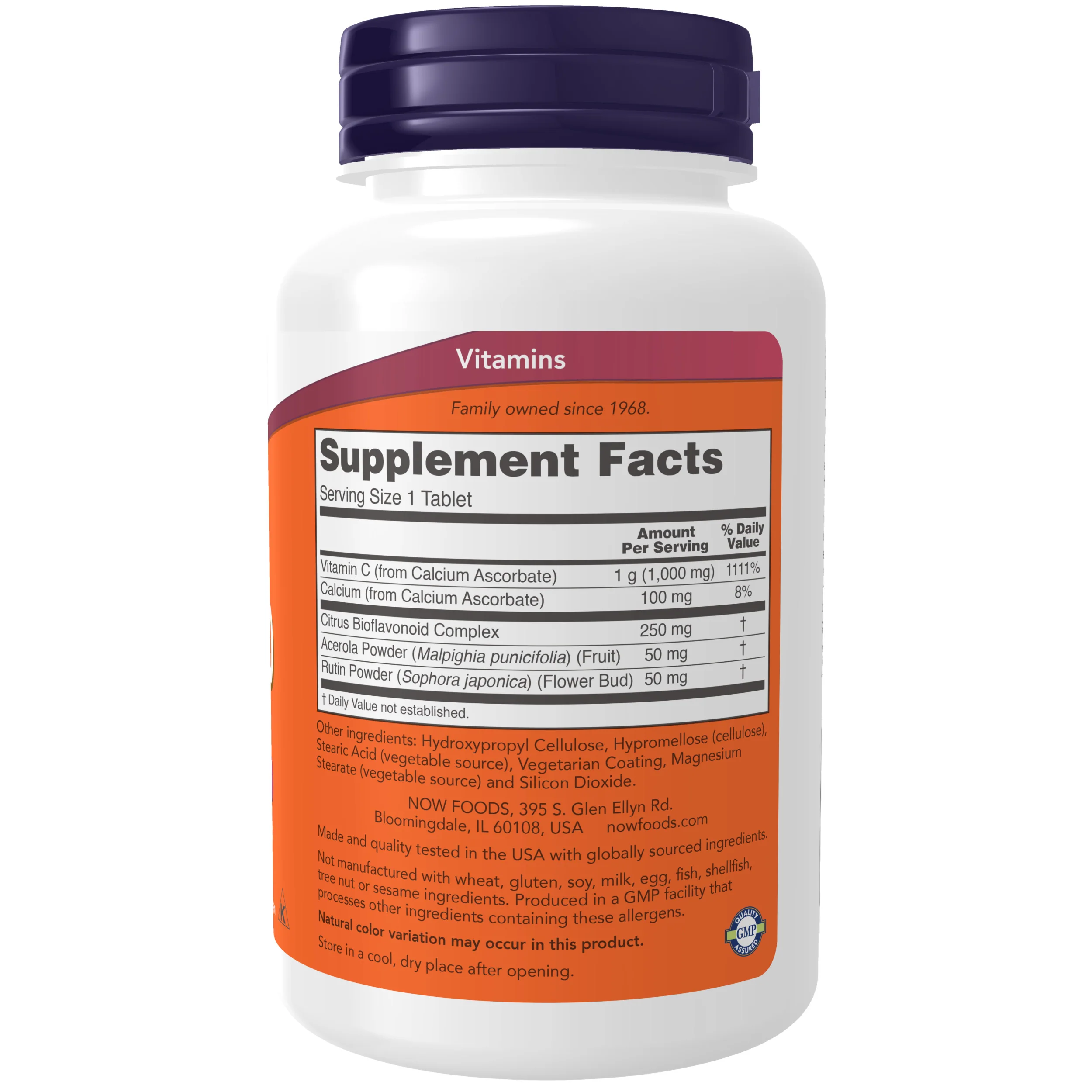 NOW Foods Vitamin C-1000 Complex