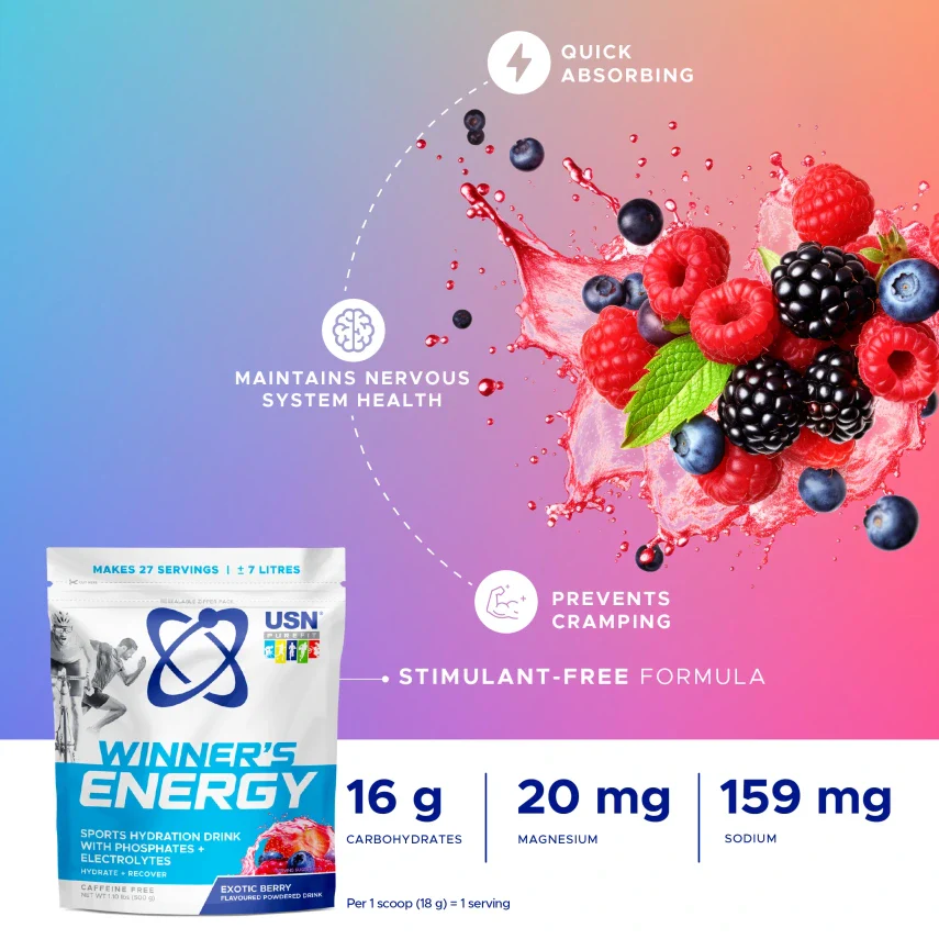 USN Winner's Energy Hydration Drink